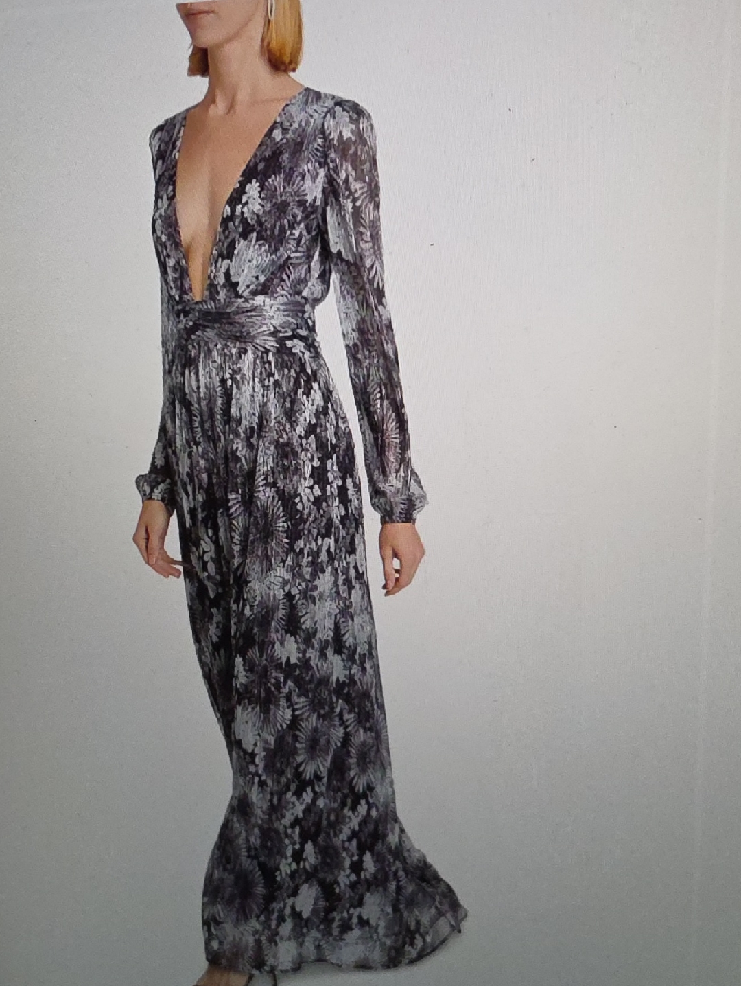 Ramy Brook Estelle Floral Maxi Dress Size 6 $495